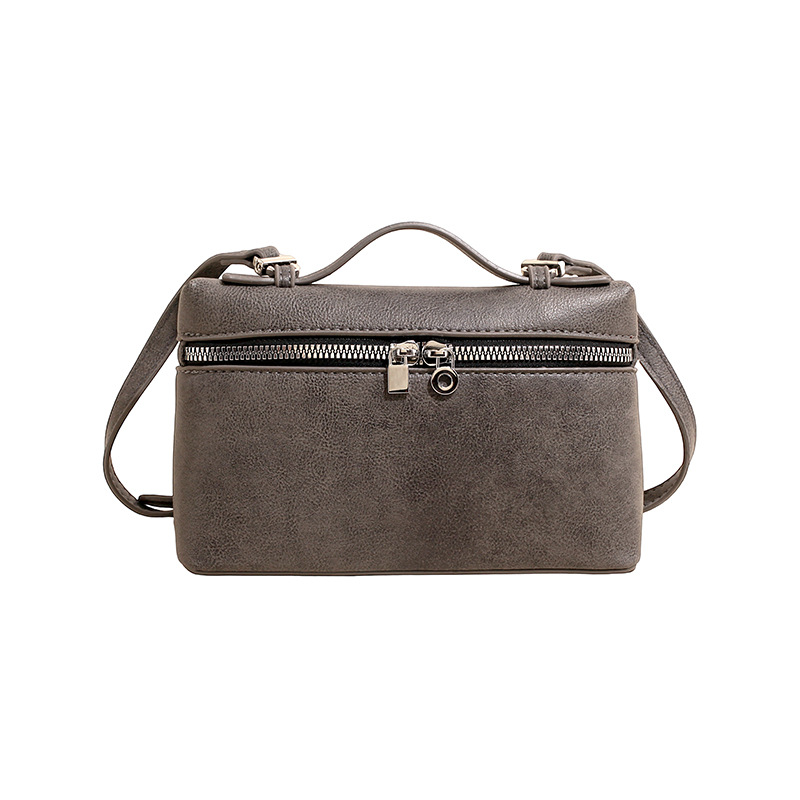 Nicho coreano de la caja de almuerzo portátil bolso pequeño para mujeres 2026 nueva textura de alta calidad de moda versátil bolso de hombro