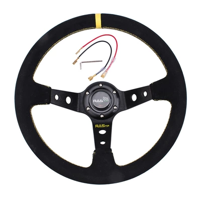 Steering wheel Steering Wheel Racing Steering - rastp-mark-yellow