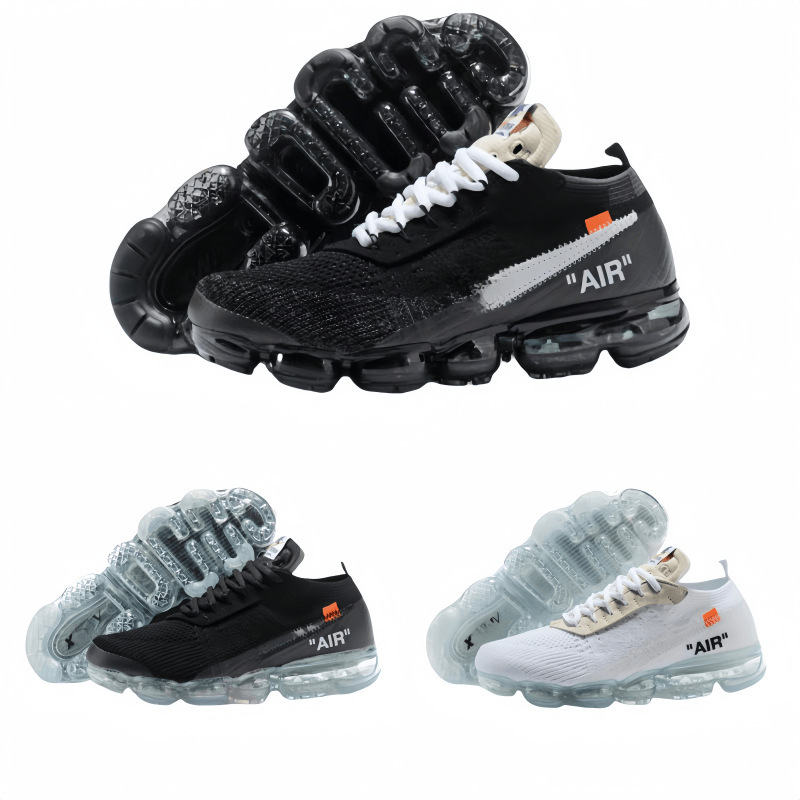 Putian Shoes max2018 Full Palm Large Air Cushion Shoes Women's 2.0 Flying Wire Knitted Shoes Mesh Breathable Men's Sports Shoes