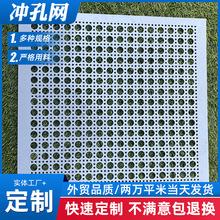 镀锌冲孔网铁皮圆孔蓝色圆孔网建筑工地铁网防鼠防护网防玉米粮仓