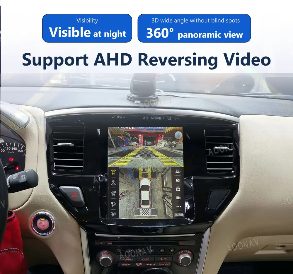 Car Radio Suitable for Nissan Pathfinder 2012-2019 Video Player Gps Navigator Hd