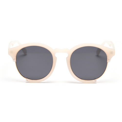 7109 New Korean style small fresh polarized sunglasses for women with concave shape sunglasses ins Internet celebrity retro round