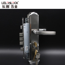 不锈钢304豪华面板锁防盗门锁 欧式实木门把手锁入户门执手锁