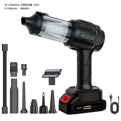 On-the-way car vacuum cleaner: Tozsoranlar - st-6106aplus-brushless-one-click-to-dust-bin-brushless-makita-5-sections1500