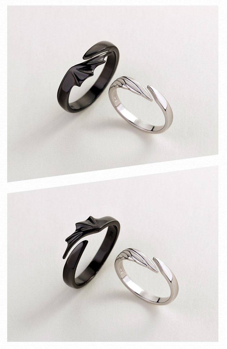 Fashion Wings Copper Plating Rings 1 Piece