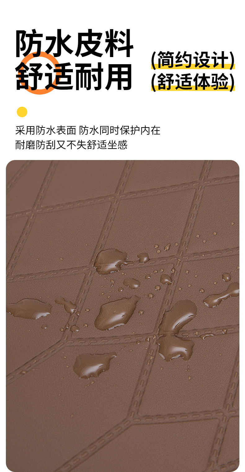Waterproof Electric Scooter Seat Cover for Yadea, Aima, Xiaodao, Tailing Small Electric Bikes, Universal Leather Protection for All Seasons