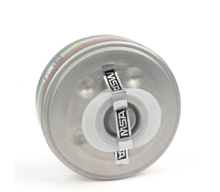 MSA梅思安 10098114-CN 过滤罐 90ABEK防综合气体滤盒 铝制罐体