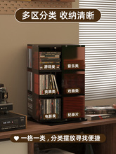 ✅cd碟片展示架可旋转磁带架黑胶唱片收纳架专辑磁带存放架子摆放