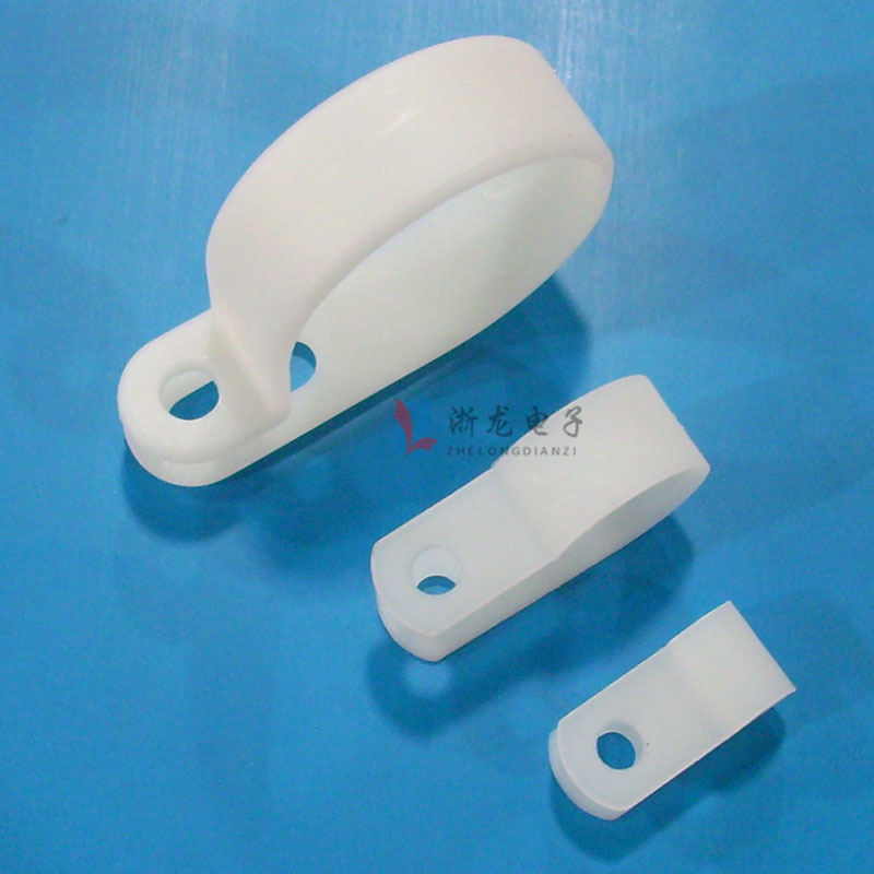 16R R型线夹 配线固定钮 R型线扣 电源整理线扣 线卡 1000只/包