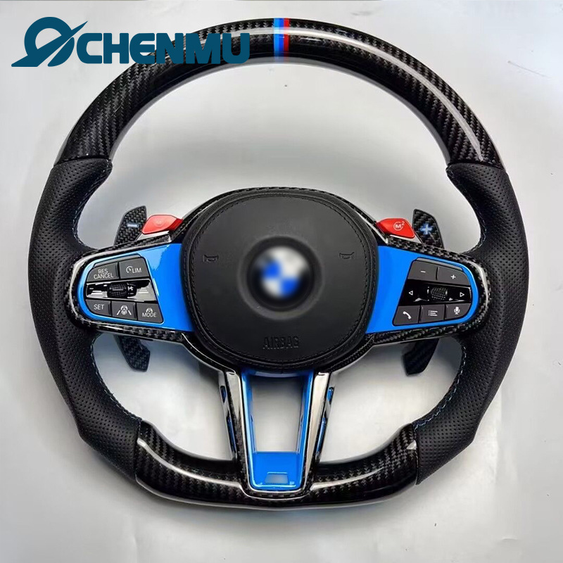 Suitable for g Series 3 Series 5 Series 7 Series X3X5G20G28G30G38G01G05 Modified Cs Carbon Fiber Steering Wheel