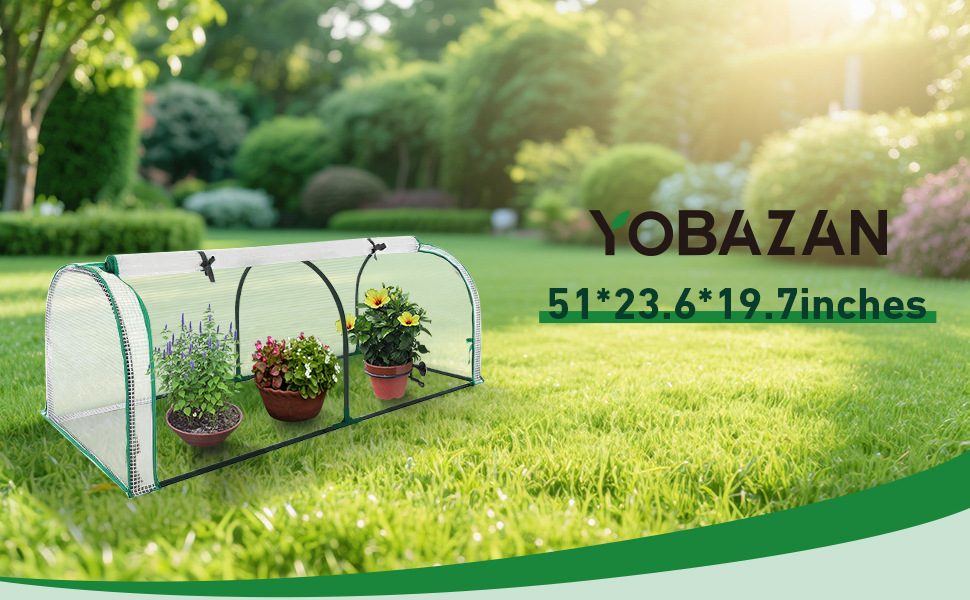 Serre de jardin avec fermeture éclair pour plantes et semis_voghion.com