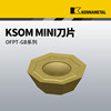 kennametal KENNAMETAL Milling cutter 25 Cemented carbide OFPT-GB KSOM Stainless steel Milling Inserts