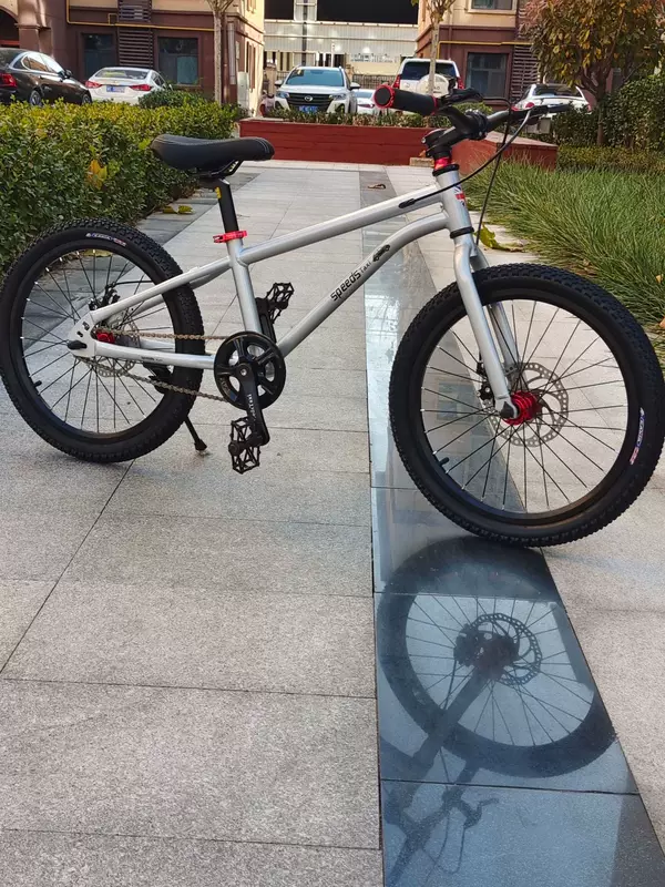 Легкий детский велосипед, велосипед для мальчиков и девочек, алюминиевый сплав, материал, для подростков, 5–12 лет, 22 дюйма