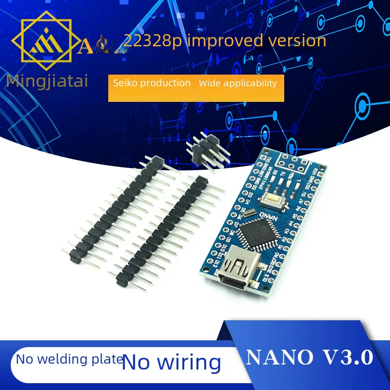 MJT NANO V3.0 Atmega328p улучшенная версия без сварной платы без проводки