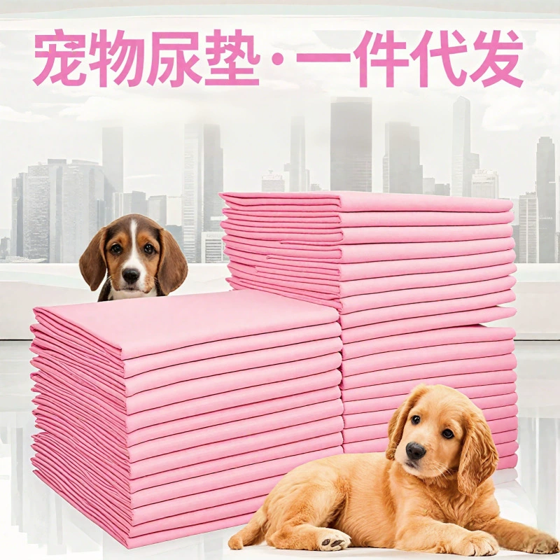 Впитывающие пеленки для животных, утолщенные и дезодорирующие, подгузники для собак, подгузники для тедди, ультратолстые впитывающие пеленки для мочи, цельные, оптом.