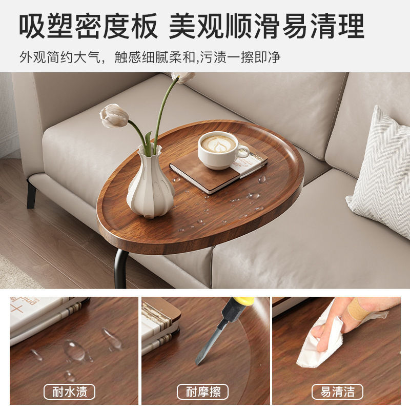 Dropshipping light luxury home corner table floor side table living room sofa balcony small table bedside cabinet table storage rack