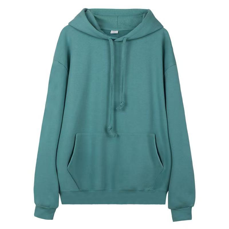 360 terry hooded bean green