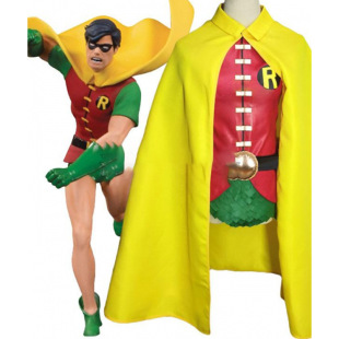 Dc Comic Robin Cosplay Costume Marvel Robin Halloween Stage Performance Costume Manufacturer Wholesale