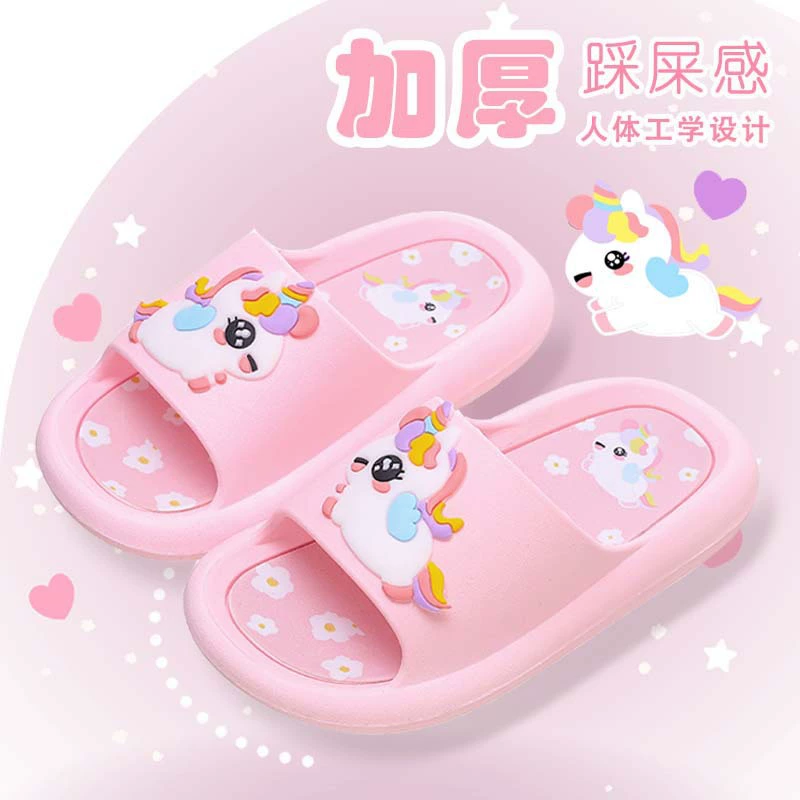 Детские тапочки для девочек домашний интерьер мультфильм принцесса милая буксир