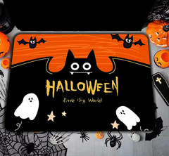 Xiaohongshu Halloween Christmas Festival Cartoon Decorative Absorbent Diatomaceous Earth Mat