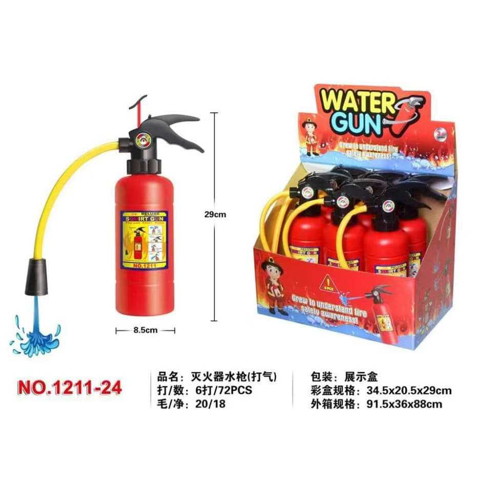 Nuevo extintor de incendios, bomba, juego creativo de globos, bombero para niños, extintor de incendios, venta al por mayor de juguetes