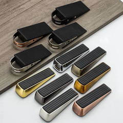 High-grade zinc alloy door stopper, anti-collision device, mobile door stopper, door top, windproof rubber door stopper, door stop limiter