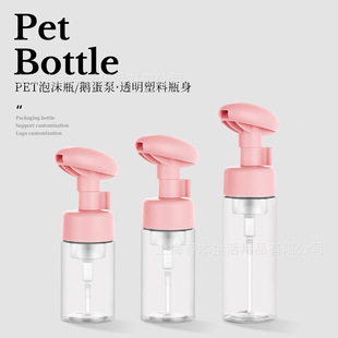 Press Mousse Foaming Bottle Colorfulful Goose Egg Foam Bottle Facial Cleanser Hand Soap Shampoo Shower Gel Repackaged Empty Bottle