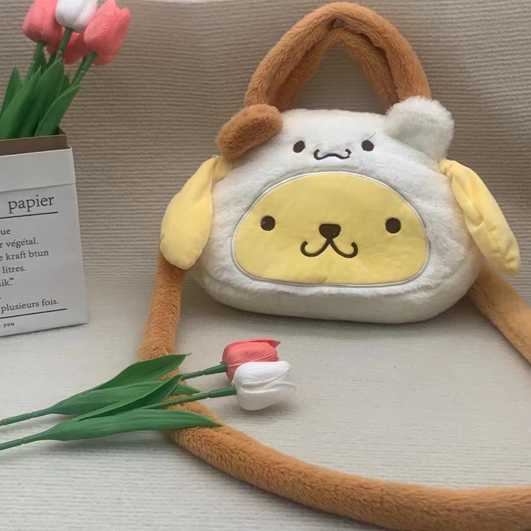 Nuevos niños lindo juguete bolso de hombro animal de dibujos animados muñeca de peluche bolso de regalo al por mayor image 52