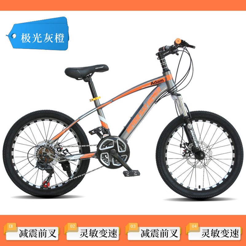 Bicicletas de montaña para niños de 8 - 10 - 15 años de edad bicicleta para niños y niñas de cambio de velocidad bicicleta de amortiguación
