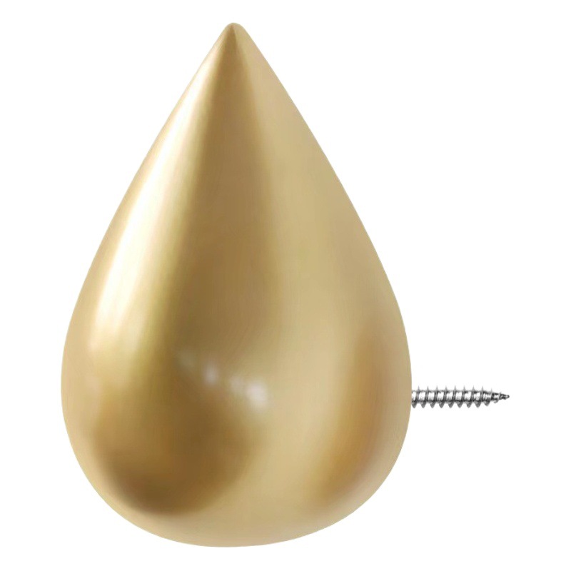 Venta al por mayor transfronteriza gancho decorativo creativo gota de agua gancho de pared accesorio de pared gancho de la pared decoración de la pared