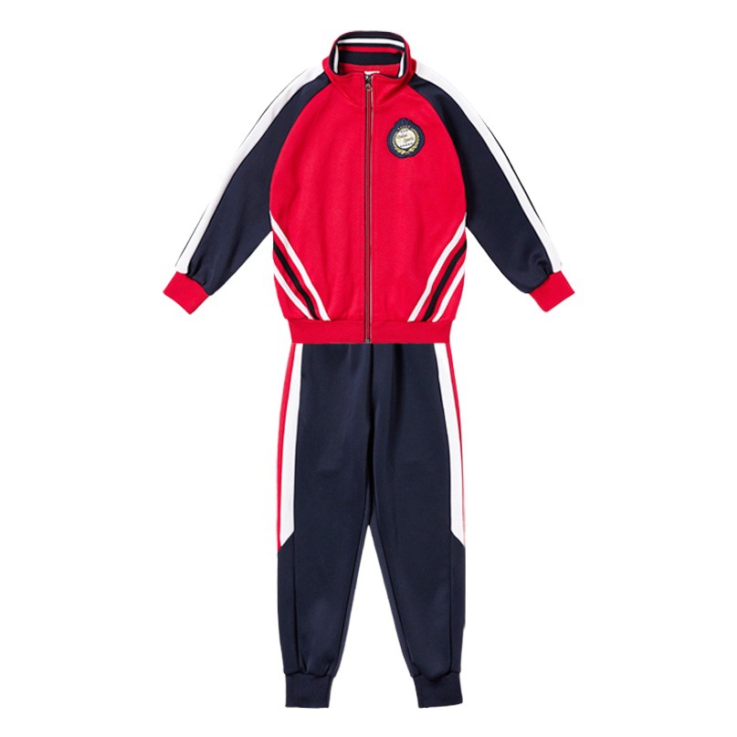 Primary School Students' Class Clothes Autumn and Winter School Uniform Set Kindergarten Garden Clothes Spring and Autumn Long Sleeve Sports Children's Spring and Autumn Two-piece Set