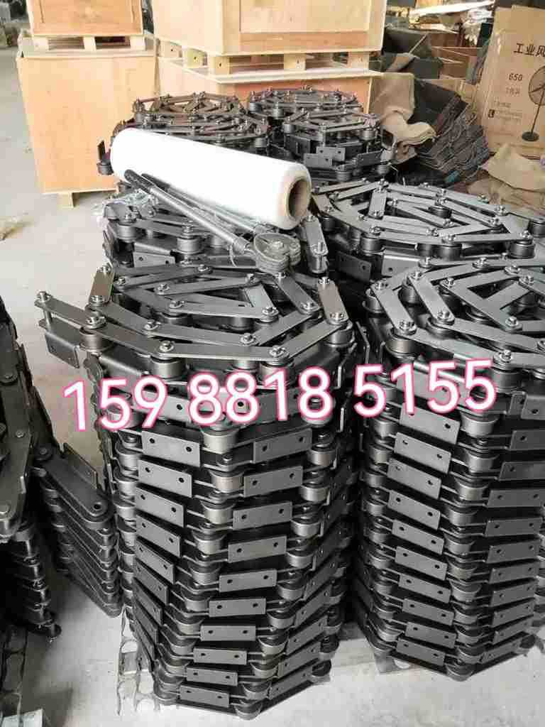 大节距P100P125P150P160P200P250链板线链条打包机链条弯板输送链