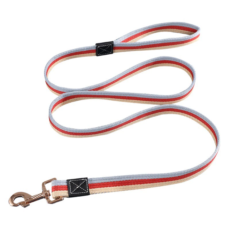 Pet Canvas Тяговая веревка Удлиненный утолщенный трос для дрессировки собак Тяговая веревка Холст для прогулок собак Веревка для собак Внешняя торговля Горячие продажи