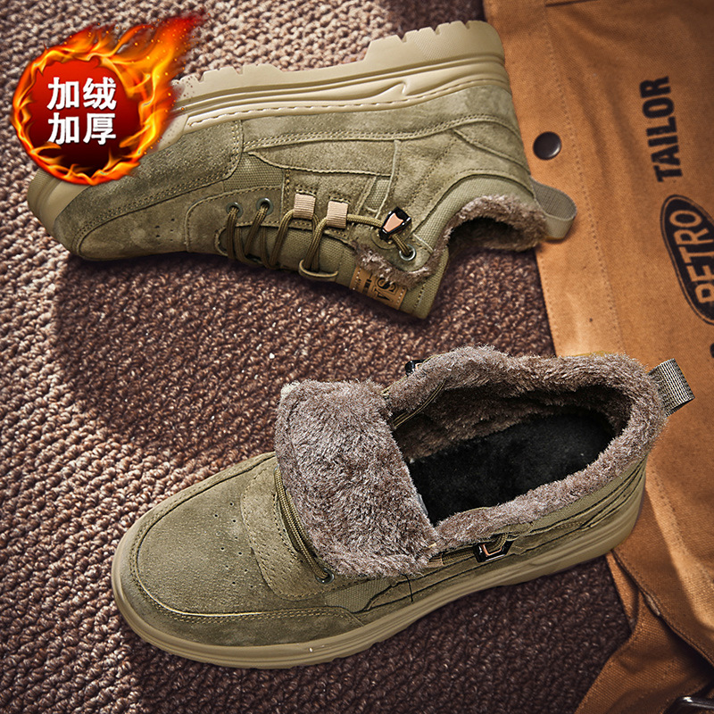 Martin boots para hombre 2025 nueva tendencia de otoño para hombre botas de herramientas de estilo británico de alta gama para hombre