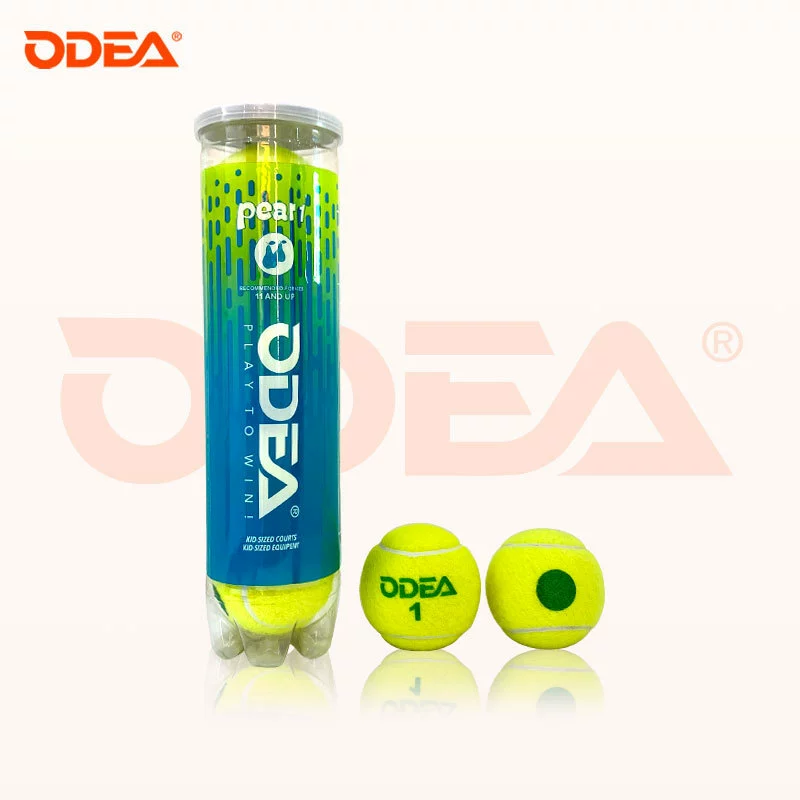 Теннисный мяч ODEA зелёный Stage 11 для детей и начинающих