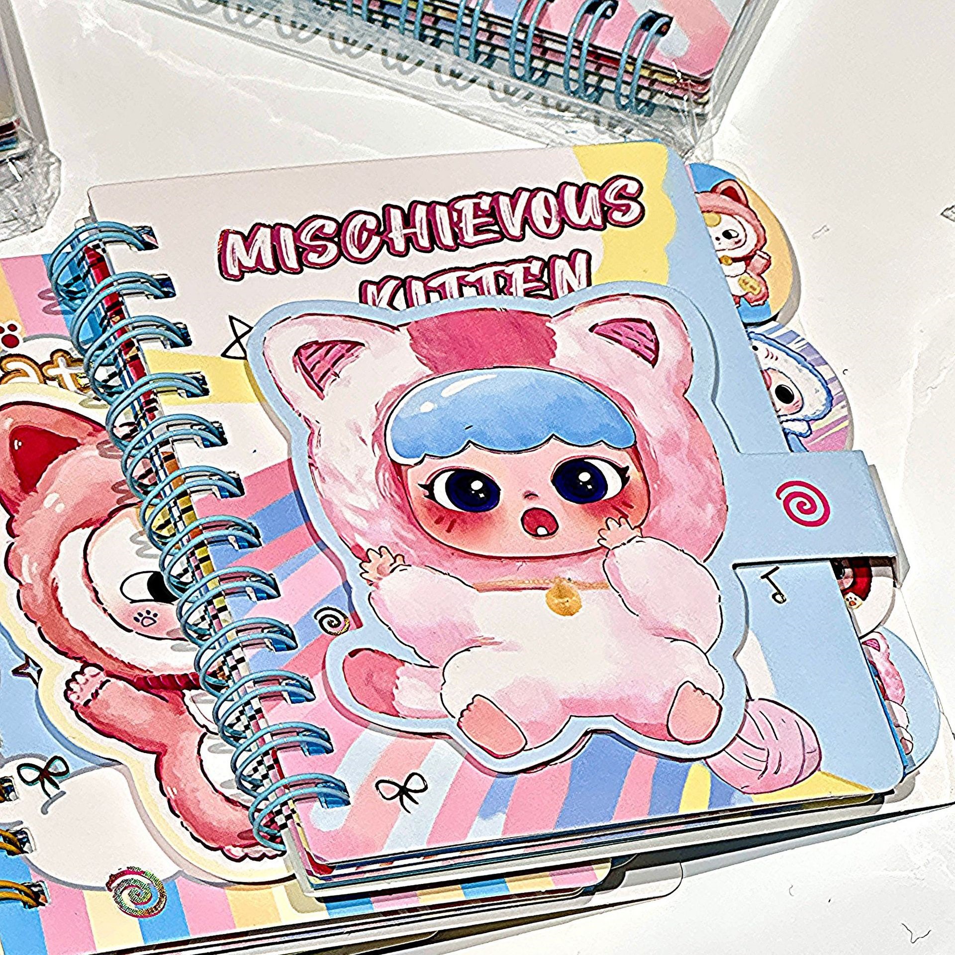 Cuaderno Clasificador de Espiral Portátil para Niños y Estudiantes
