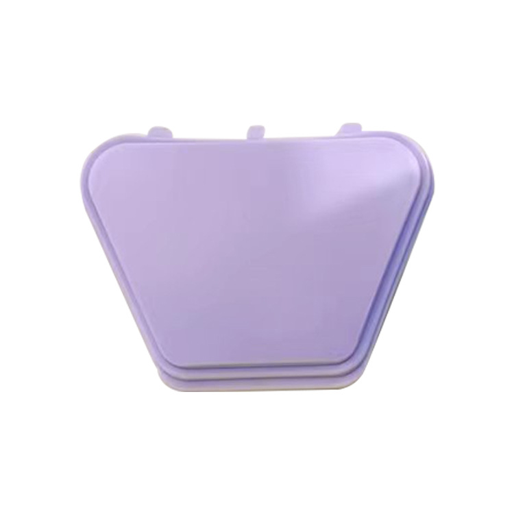 Dental caja de dientes de color caja trapezoidal caja de almacenamiento de dientes titular caja de dentadura caja corrector caja de dientes caja de tirantes