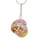 chiikawa Giyka Wow instant noodles stereo key chain pendant animation around cross-border in stock diy