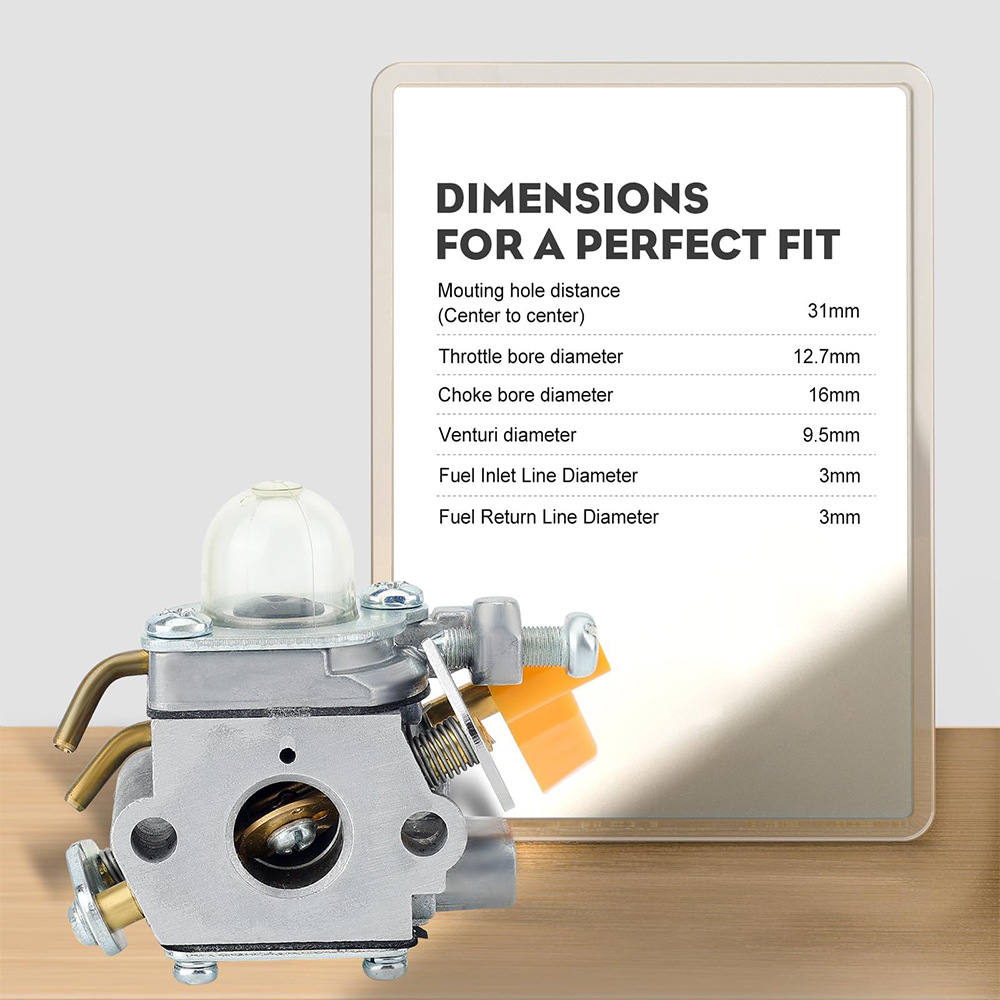308054043 Cs26 Ss26 Carburetor Suitable for Ryobi Homelite Ss30 Cs30 Ex26
