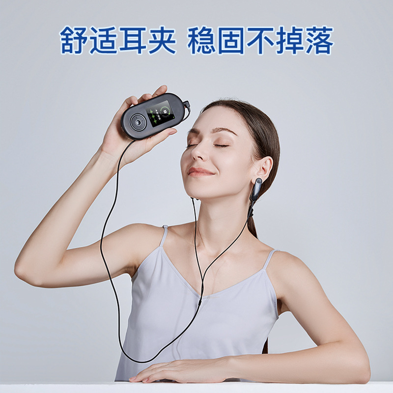 Transfronterizo nuevo instrumento de sueño inteligente de mano Instrumento de Ayuda para el sueño profundo en el hogar artefacto calmante fisioterapia clip de oído Instrumento de Ayuda para dormir