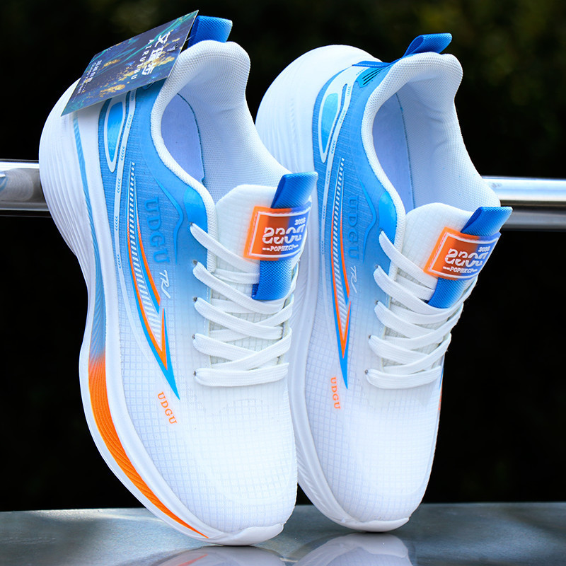 [Aumento de altura y delgado] zapatos de correr de hombre ligeros primavera / verano 2025 zapatos casuales de malla transpirables zapatos deportivos de hombre versátiles image 8