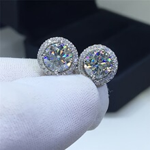 T 89907 Japanese Full Diamond Zircon Studs �պ������ʯŮ��