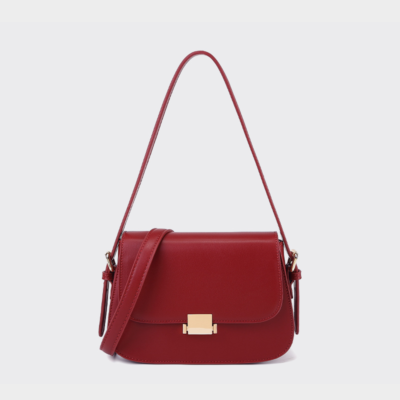 Hong Kong compra bolsos para mujer 2025 nuevo bolso de mensajero bolso de tofu bolso pequeño de hombro y axila bolso femenino de alta calidad