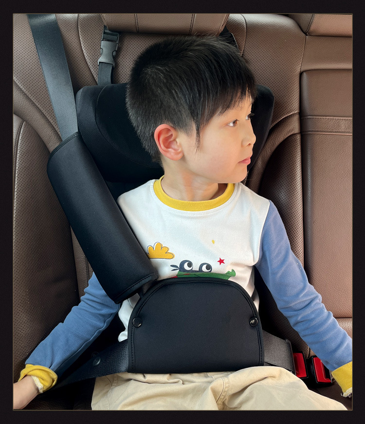 Four Seasons Shield Seat Belt Fixing Adjuster Car Children's Shoulder and Belly Protector Does Not Strangle the Neck
