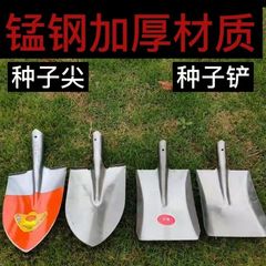 鐵鏟洋鏟小號尖小號方火鏟兒童鏟寵物鏟鏟屎挖土方平頭小尖鍬鏟子