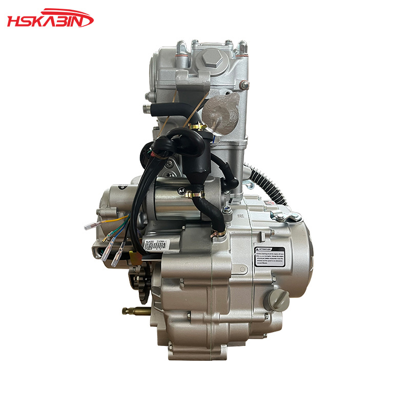 Off-road motorcycle Zongshen CB250-A water-cooled electric start reverse gear engine with water tank fan accessories
