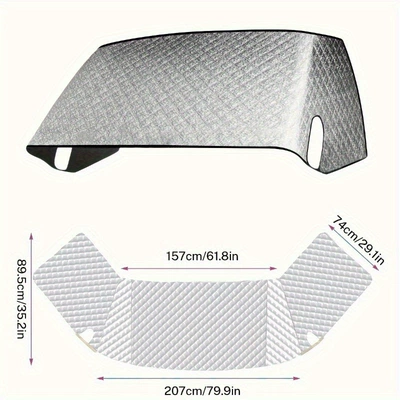 Rv Sunshade Front Shield: Car snow shield