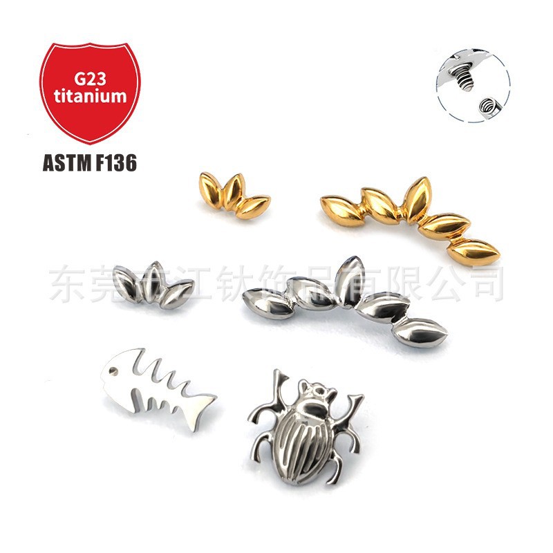 Labret stud lip piercing jewelry styling detail