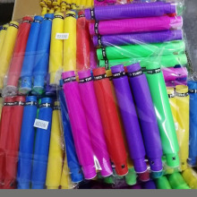 DIY伸缩管玩具塑料LED灯彩色水管减压发泄儿童益智玩具拉拉管派对