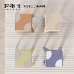 3311小型プラスチック製高脚椅子、家庭用厚手大人用ダイニングチェア、正方形椅子、丸椅子、ベンチ、レジャーチェア
